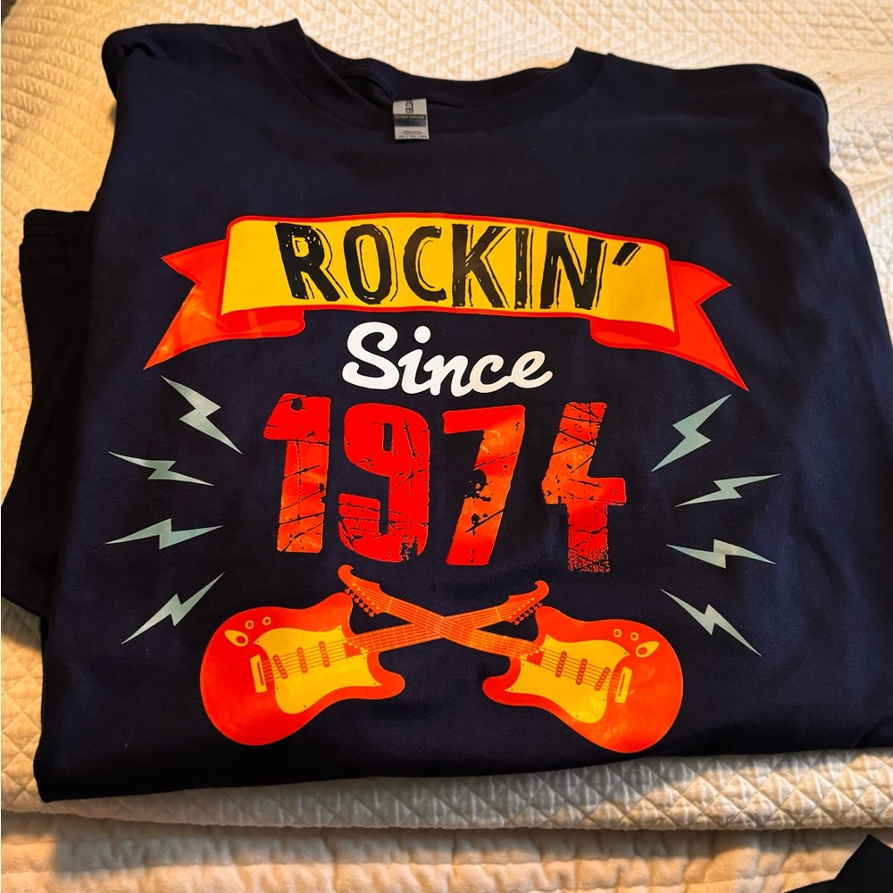 Navy quality short sleeve t